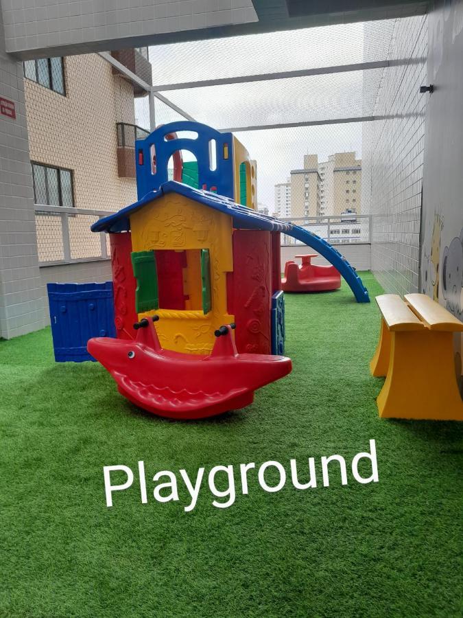 Apartamento Locacao Para Temporada Praia Grande  Bagian luar foto